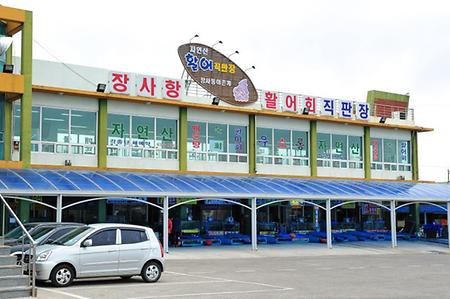 장사항활어회직판장