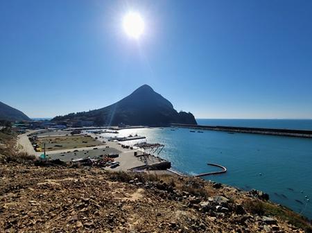 보옥마을 오시는길에 보죽산풍경