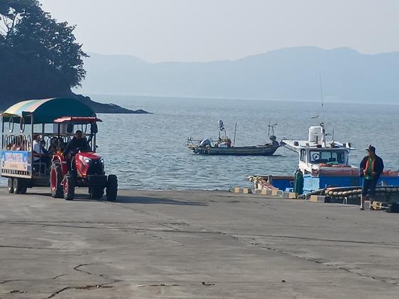 🌊 왕산어촌체험마을 바다관광트렉터타기! 아이도 어른도 신나는 해변 체험 🚜