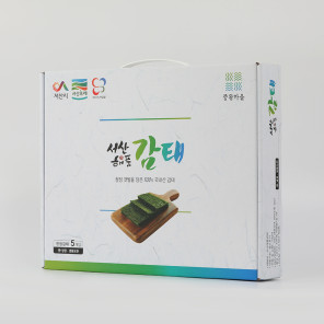 조미감태 선물세트 [ HACCP 인증 / 생산자 직송 ] 전장형 5매5봉