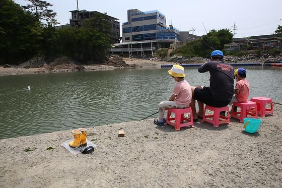 낚시 체험 재밌었어요